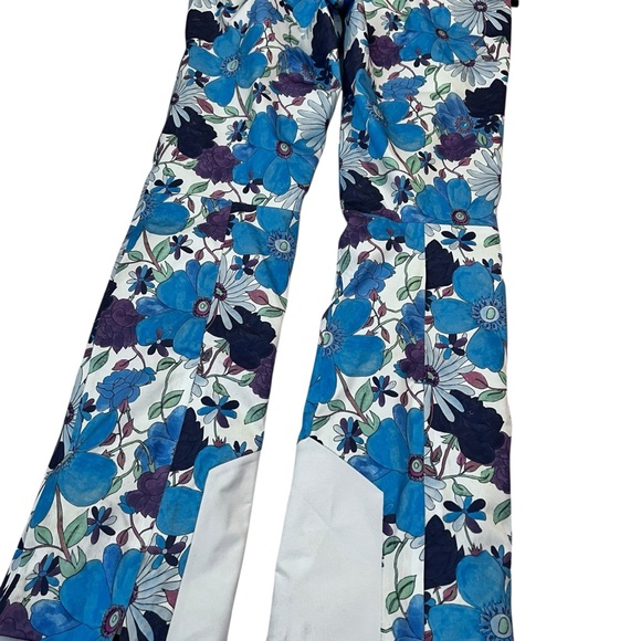 Bogner FIRE+ICE x LoveShackFancy Ivie Floral Ski Bib Pants XS Rare NWT - Picture 9 of 16
